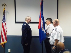 Maj Eugene T. Suplee Swearing In 